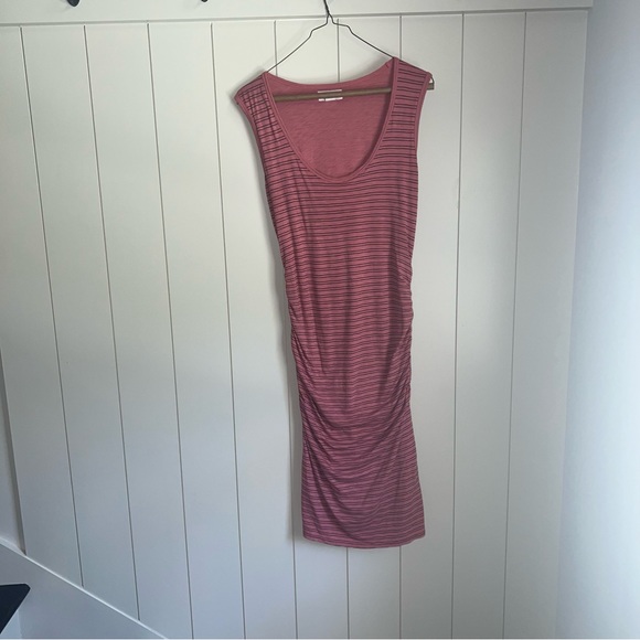 Velvet striped tee dress - Picture 8 of 8